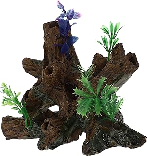 generic Esconderijo Tanque Betta Tronco Oco Ornamento Casa Da Árvore Barro Lugar Buracos Peixe Subaquático Abrigo Caverna Adorno Esconderijo Paisagem Ninho De Reprodução Tronco Para
