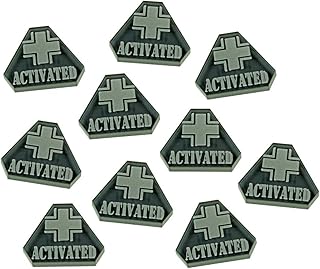 LITKO WWII German Activated Tokens, Translucent Grey (10)