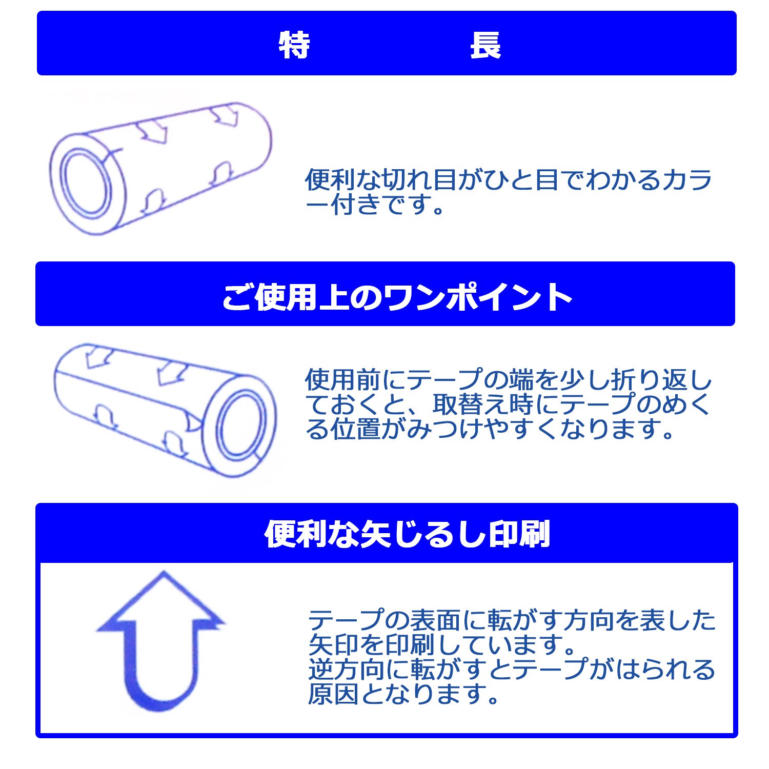 Amazon.co.jp: カーペット クリーナー スペアテープ 3巻入 20個パック
