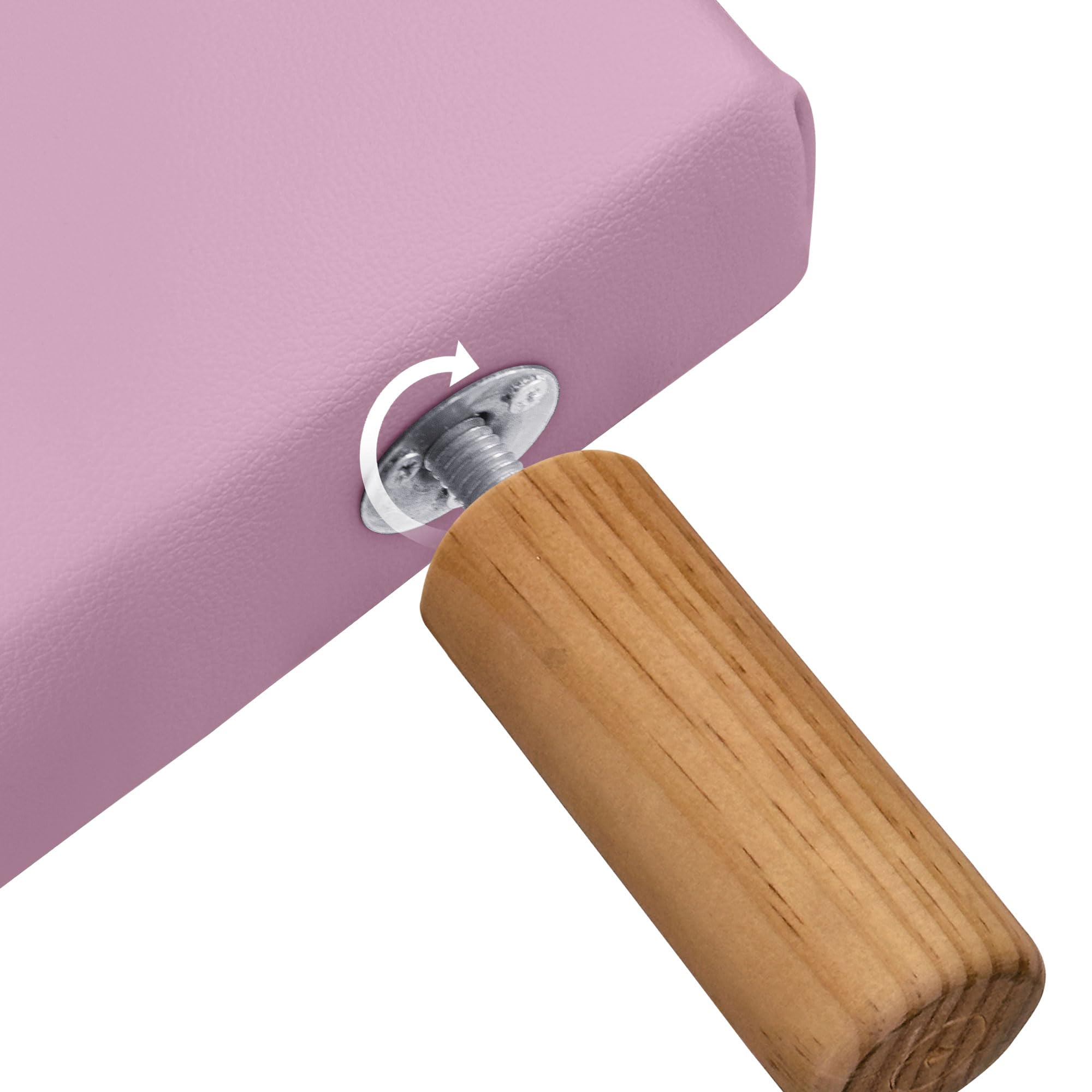 DHOME Cabecero de Polipiel Liso hasta el Suelo con 8cm de Grosor Cabezal Tapizado Cama Dormitorio Moderno Top Trending (Rosa, 90cm)