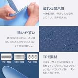 Wsky ヨガマット トレーニングマット エクササイズマット 厚さ8ｍｍの商品画像