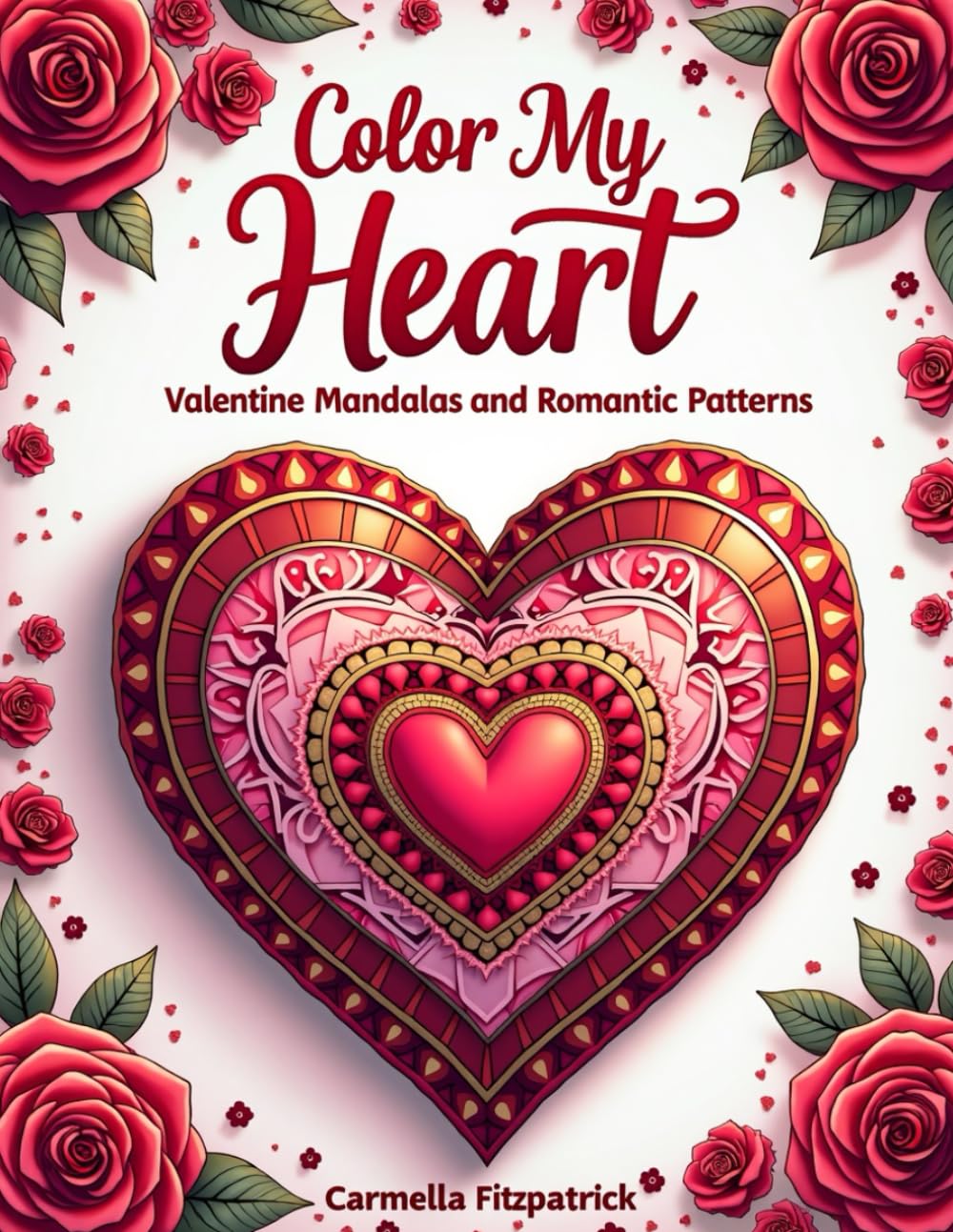 Color My Heart: Valentine Mandalas and Romantic Patterns (Moments of Mindful Coloring)