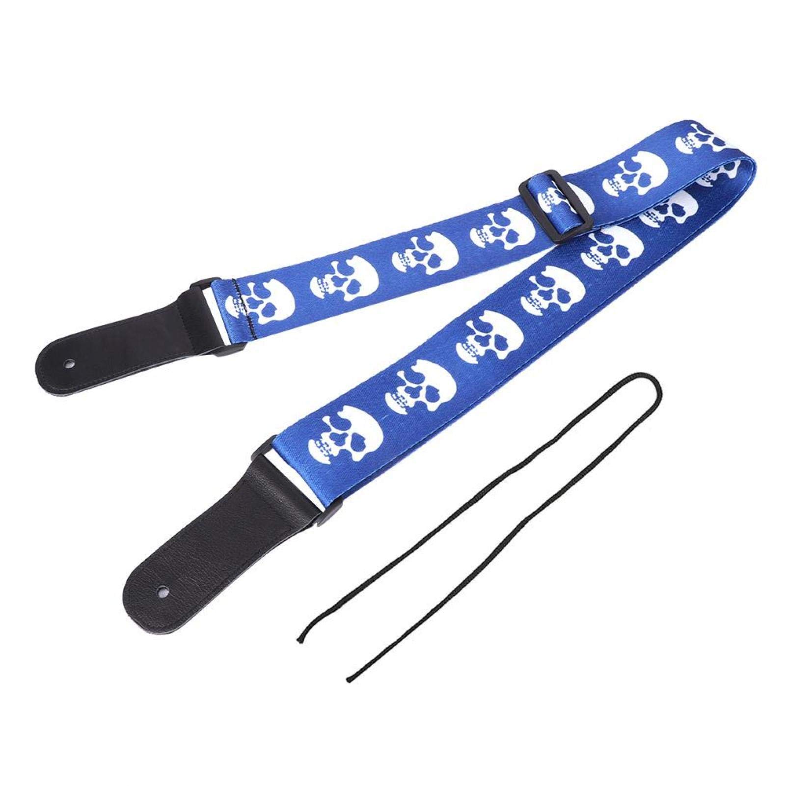 Shopping Spree high quality Ukulele Strap, length of 156cm Guitar Strap, friends ukulele for home children bass Christmas gifts electric guitar(blue)