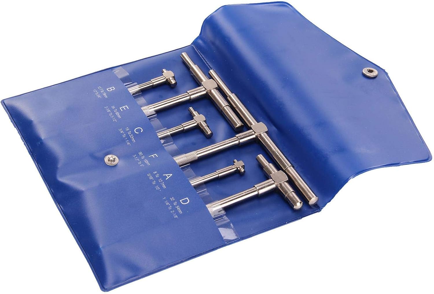 Dapetz ® 6pc Telescopic Gauge Set 8-150mm cylinder bore telescoping id internal inside