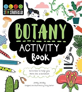 STEM Starters Botany Activity Book for Kids: Fun Puzzles, Games & Plant Science Facts by Jenny Jacoby