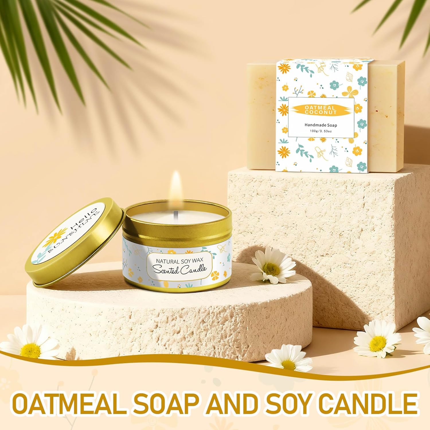 Valentines Day Gifts for Her, Sending Sunshine Self Care Package Spa Gift Baskets for Women, Mothers Day Birthday Gifts for Women Best Friends Mom Sister Wife Grandma Her - Dusty Blue - Image 8