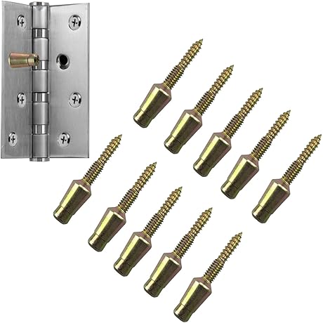 10 Pack Door Hinges Security Screws, Door Hinge Security Pins, Door Hinge Safety Pin