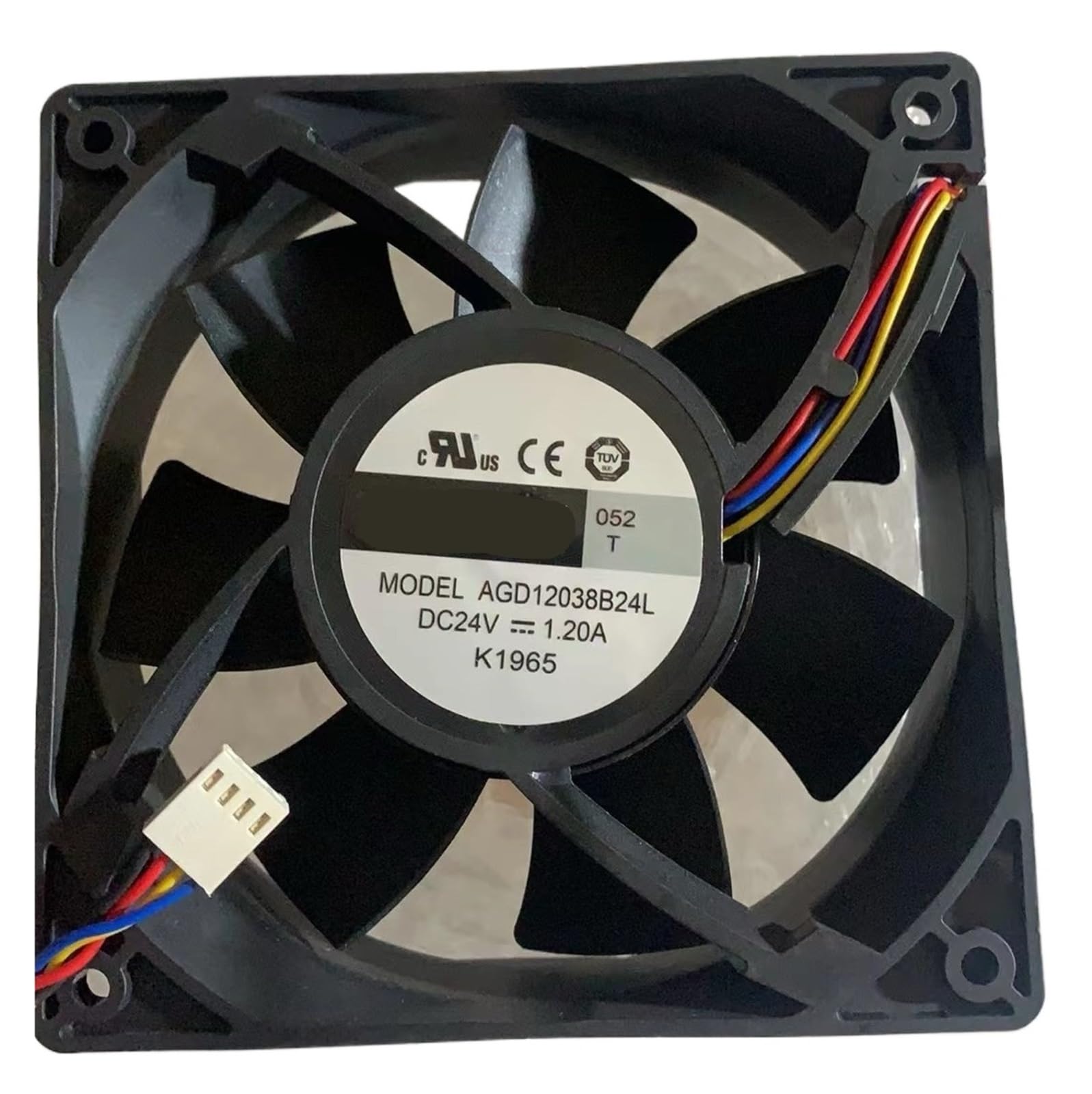 Lzikkgki One Color Agd12038b24l Dc 24V 1.20A 120X120x38mm 4-Wire Cooling Fan