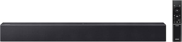 Barra de sonido Samsung B-Series HW-B400F 2.0ch con subwoofer integrado para cine en casa en departamentos — modo de mejora de voz para diálogos claros, transmisión inalámbrica Bluetooth