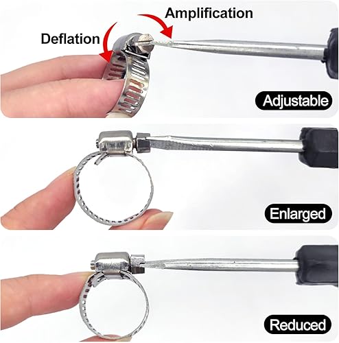 Miniatura 6 de BlingKingdom Kit de reparación de manguera de 38 pulgadas (0.394 in), conector de manguera, empalmador de púas, manguera de latón para manguera