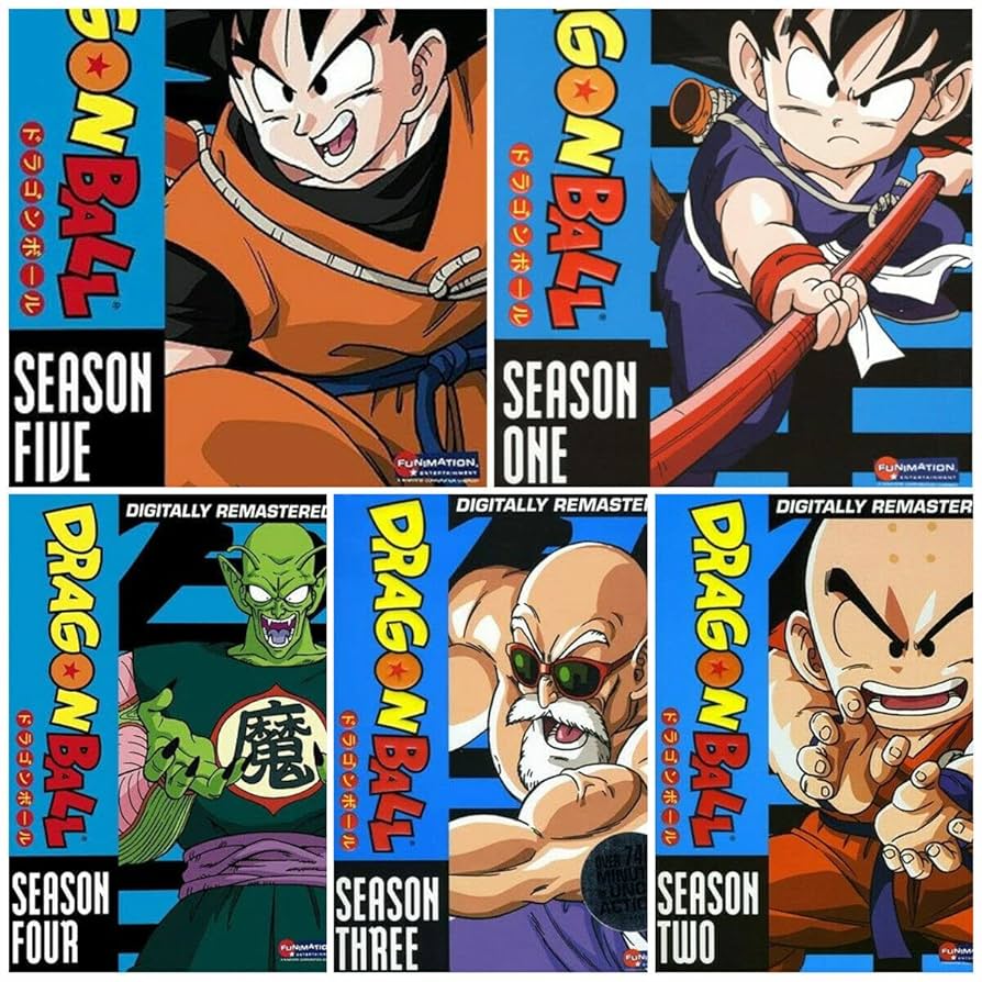 ドラゴンボール デジタルリマスター 全5シーズンセットイギリス版のDVD ドラゴンボール デジタルリマスター 全5シーズンセットイギリス