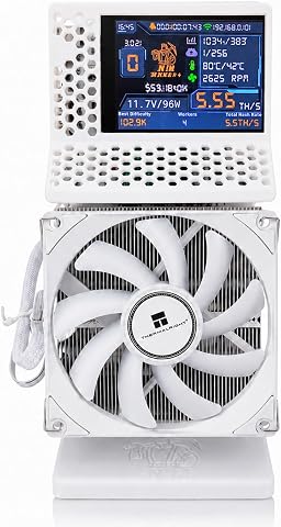 Bitcoin Miner Machine NMQAXE++ Solo Miner with 3 Fans and Four BM1370 ASIC Chips