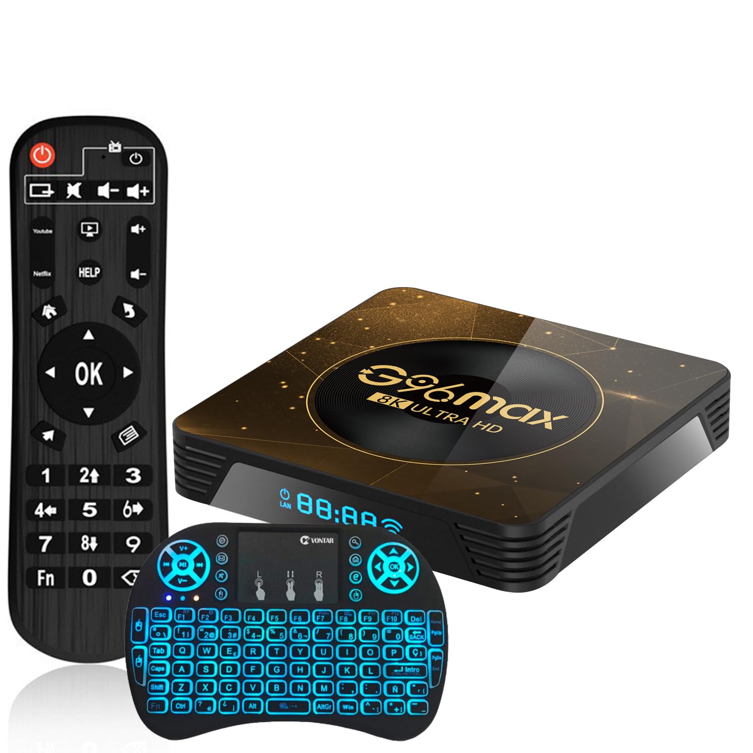 Amazon.co.jp: CHROX Android TV ボックス 13.0 、G96maxA13 4GB 64GB