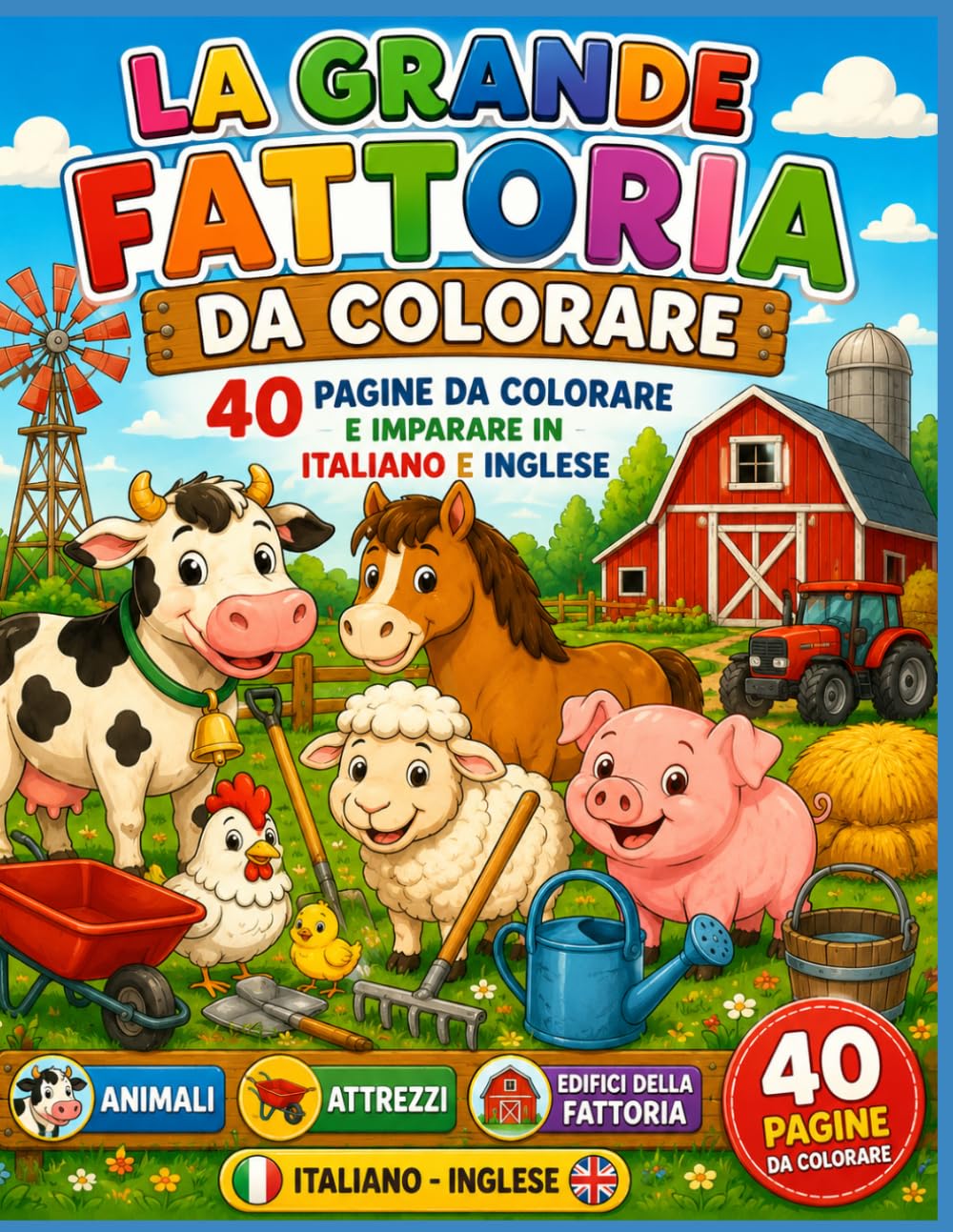 La Grande Fattoria Da Colorare