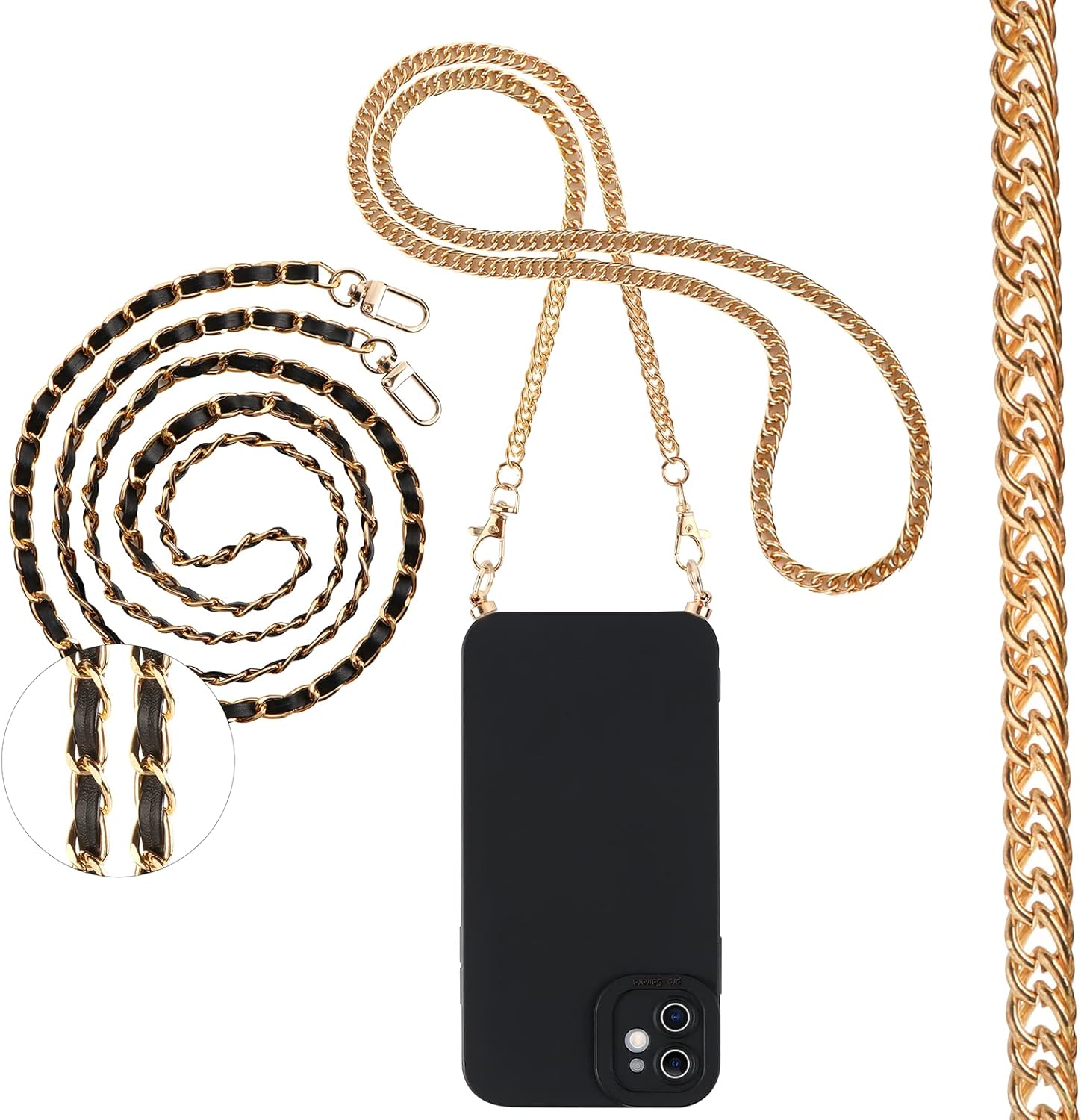 Pnakqil Coque Magnétique Pour IPhone 14 Pro Max Con Cordon, Compatible Avec MagSafe, Silicone Housse Avec Motif Coeur D'amour Réglable Collier Lanyard, Antichoc Etui Pour IPhone 14Pro Max 6.7", Violet