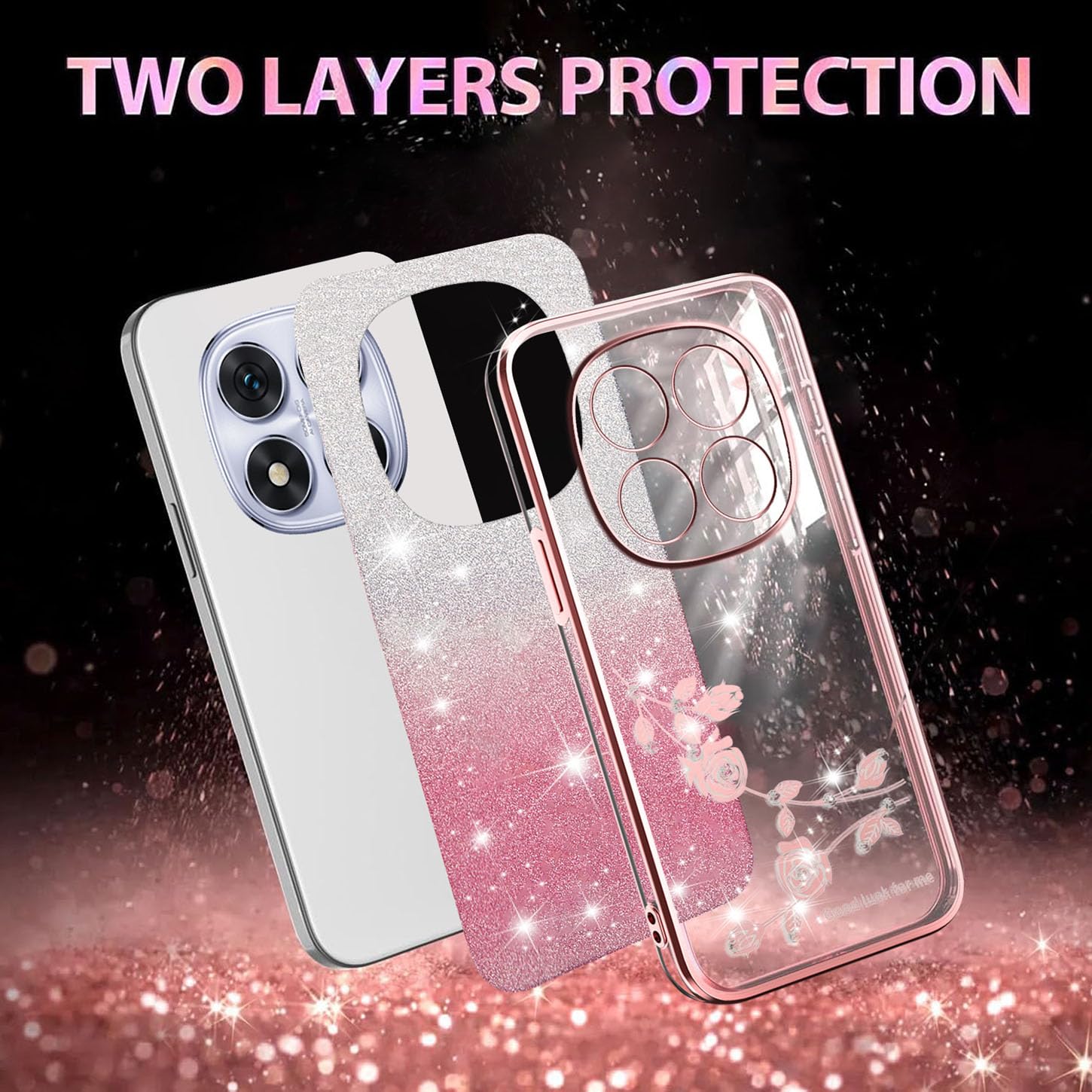 ILING Cover per Xiaomi Redmi Note 14 Pro+ Plus 5G con 360