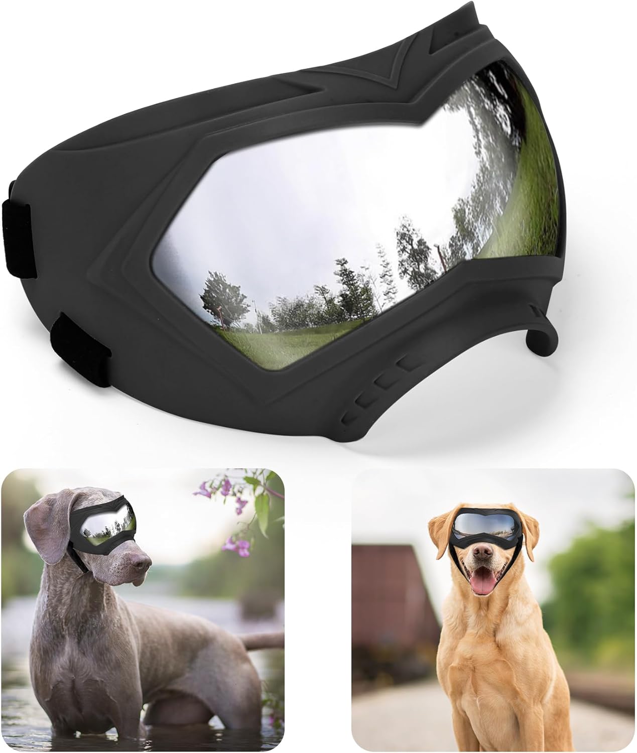 Dog Sunglasses, Dog Goggles for...