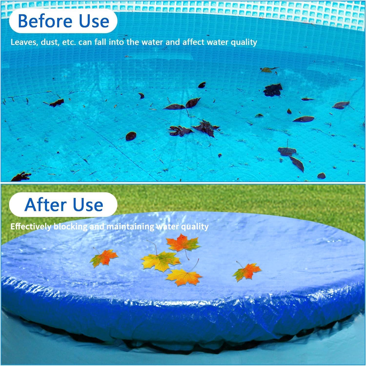 Lona redonda para piscina de 457 cm