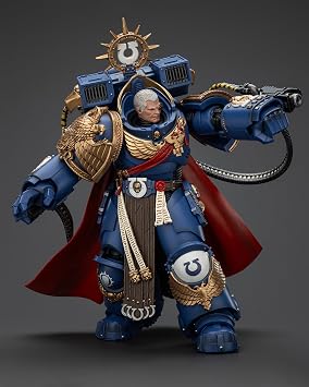 JoyToy Warhammer 40K 1:18 Action Figure, Ultramarines Marneus Calgar, Chapter Master with MKX Gravis Armour and Gauntlets of Ultramar