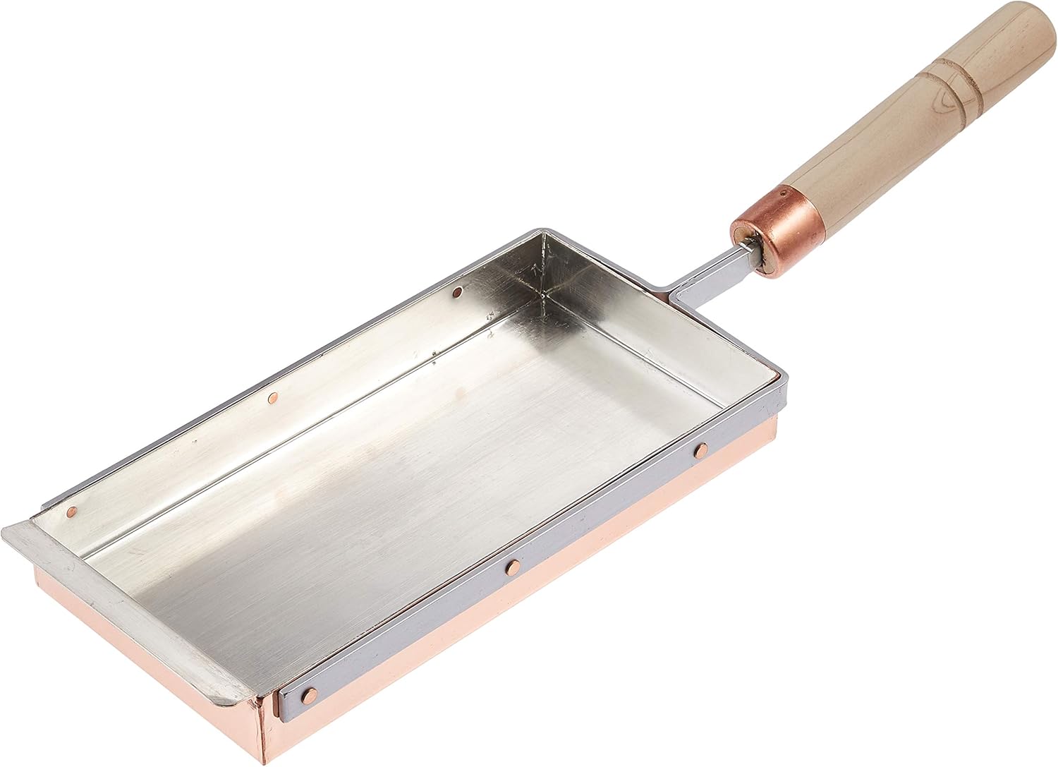 京都 有次 純銅製 卵焼き器 大型 オリジナルデザイン