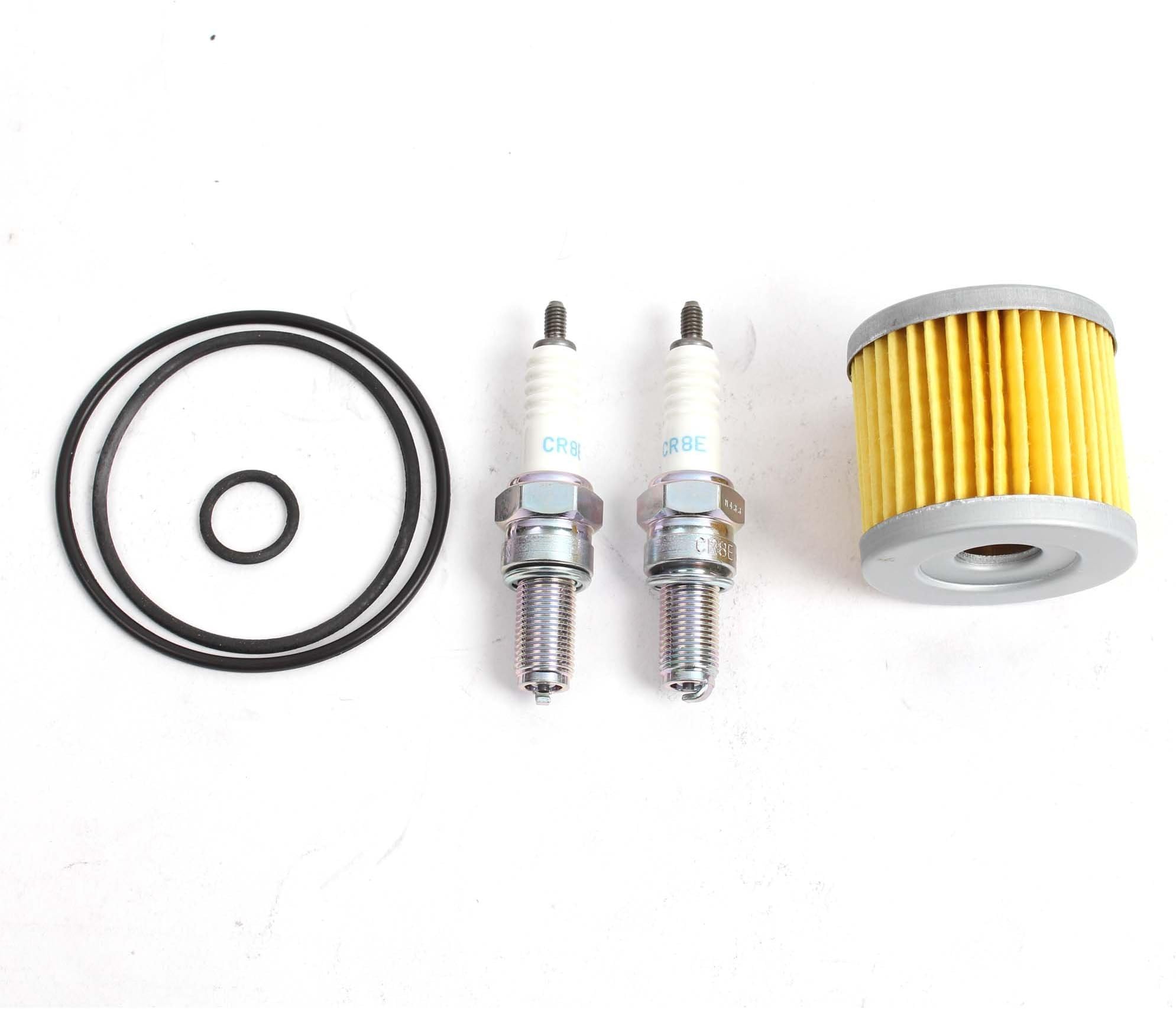 Genuine OEM Oil Filter O-Ring Spark Plug Sets (6pcs) for Hyosung ATK UM Kasinski GT250R GV250 MS3-250