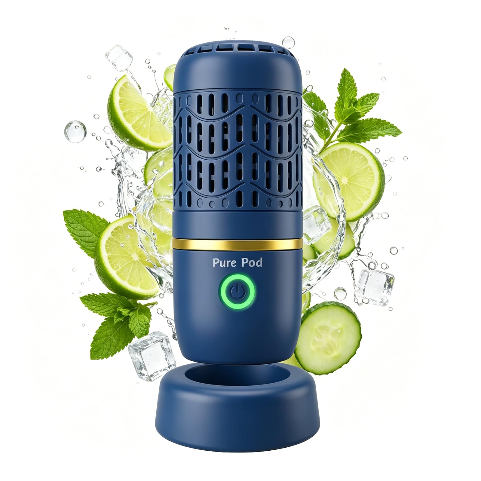 Photo 1 of Pure Pod Vegetable Wireless Produce Purifier - Capsule Fruit&Veggie Cleaner