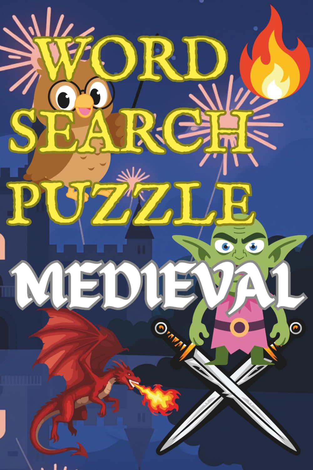 MEDIEVAL WORD SEARCH PUZZLE BOOK