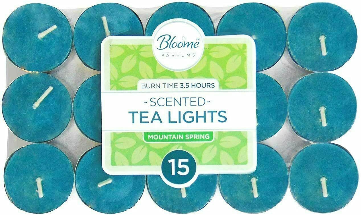 Bloome Blue Scented Spring Mountain Tealights