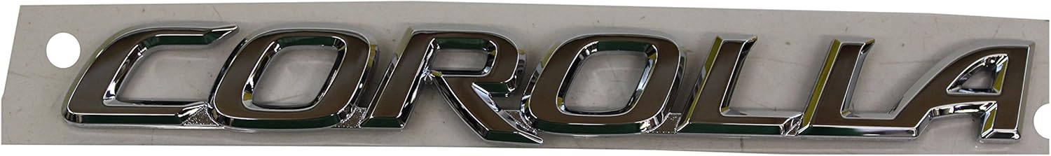 Genuine Toyota Accessories 75442-02070 Corolla Emblem