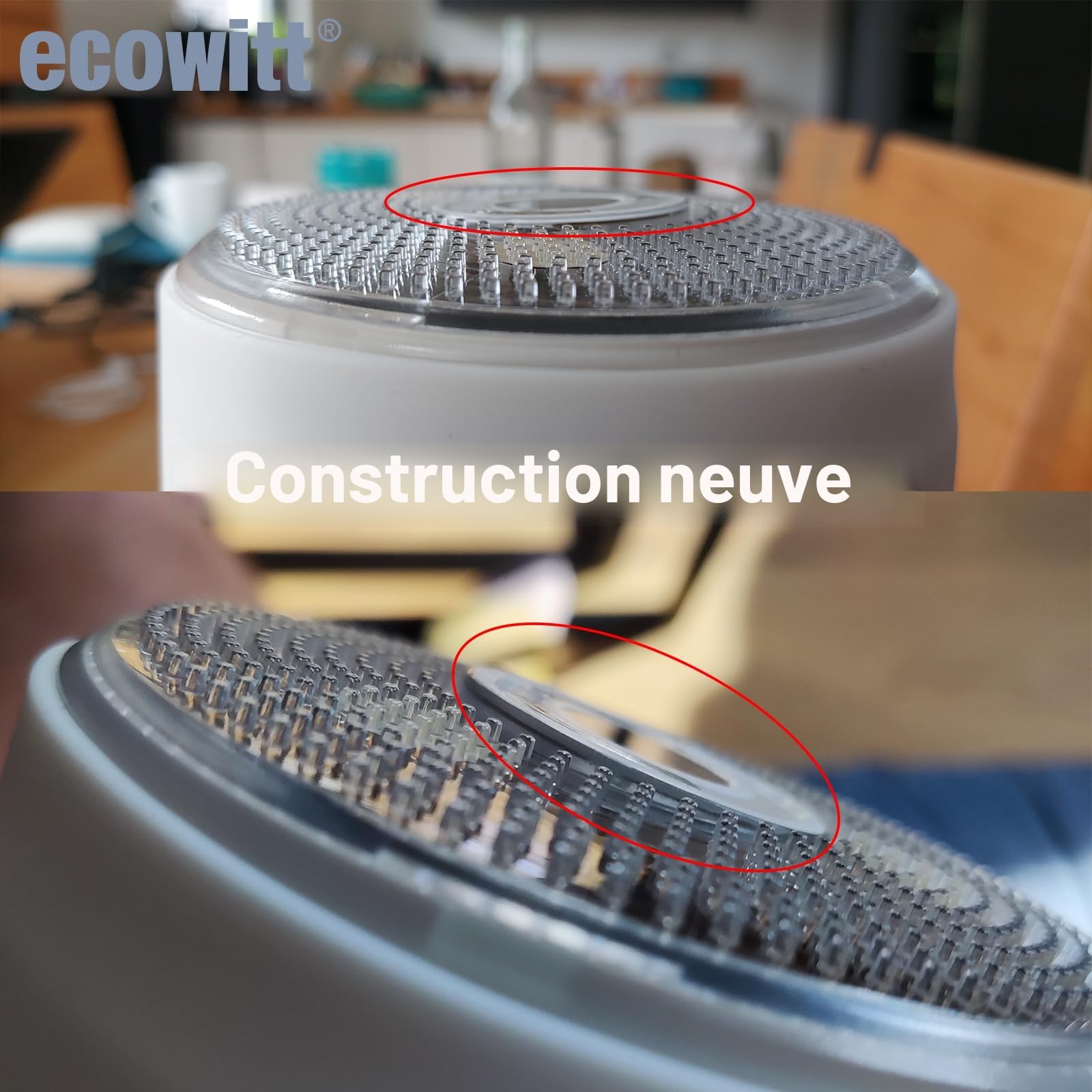 ECOWITT Wittboy HP2564 Station météo sans fil 7 en 1 avec capteurs extérieurs, écran tactile couleur TFT 7", console intérieure, prévisions météo pour maison, jardin, ferme, 868 MHz