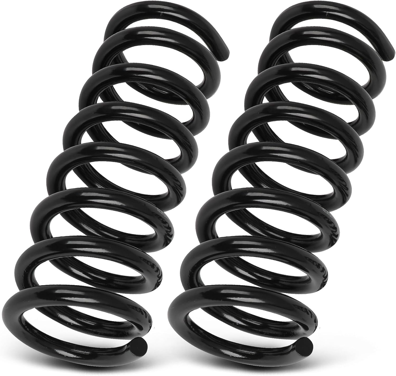 AUTOMUTO 2PCS Front Suspension Coil Spring Set Compatible with 1999-2006 for Chevy Silverado 1500, 2000 for Chevy Tahoe, 1999-2006 for GMC Sierra 1500,2000 for GMC Yukon - Replace 60148 Coil Springs