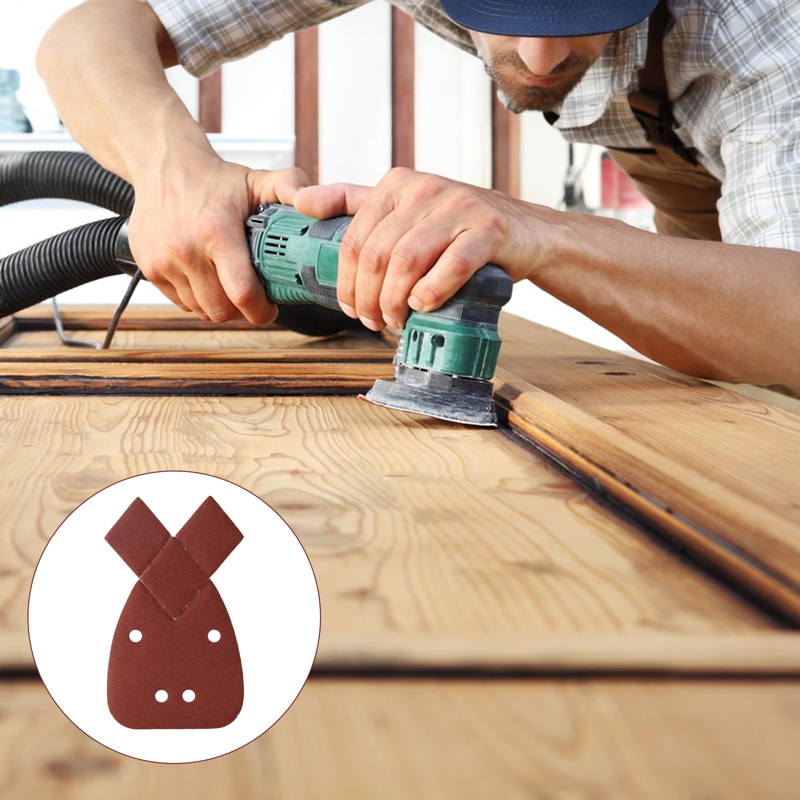 Mixed Mouse Sanding Sheets For Black And Decker Palm Sander Pads - View #5