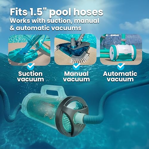 Miniatura 29 de Aspirador automático genérico Kreepy Krauly, limpia paredes escalonadas de piscinas de XtremepowerUS