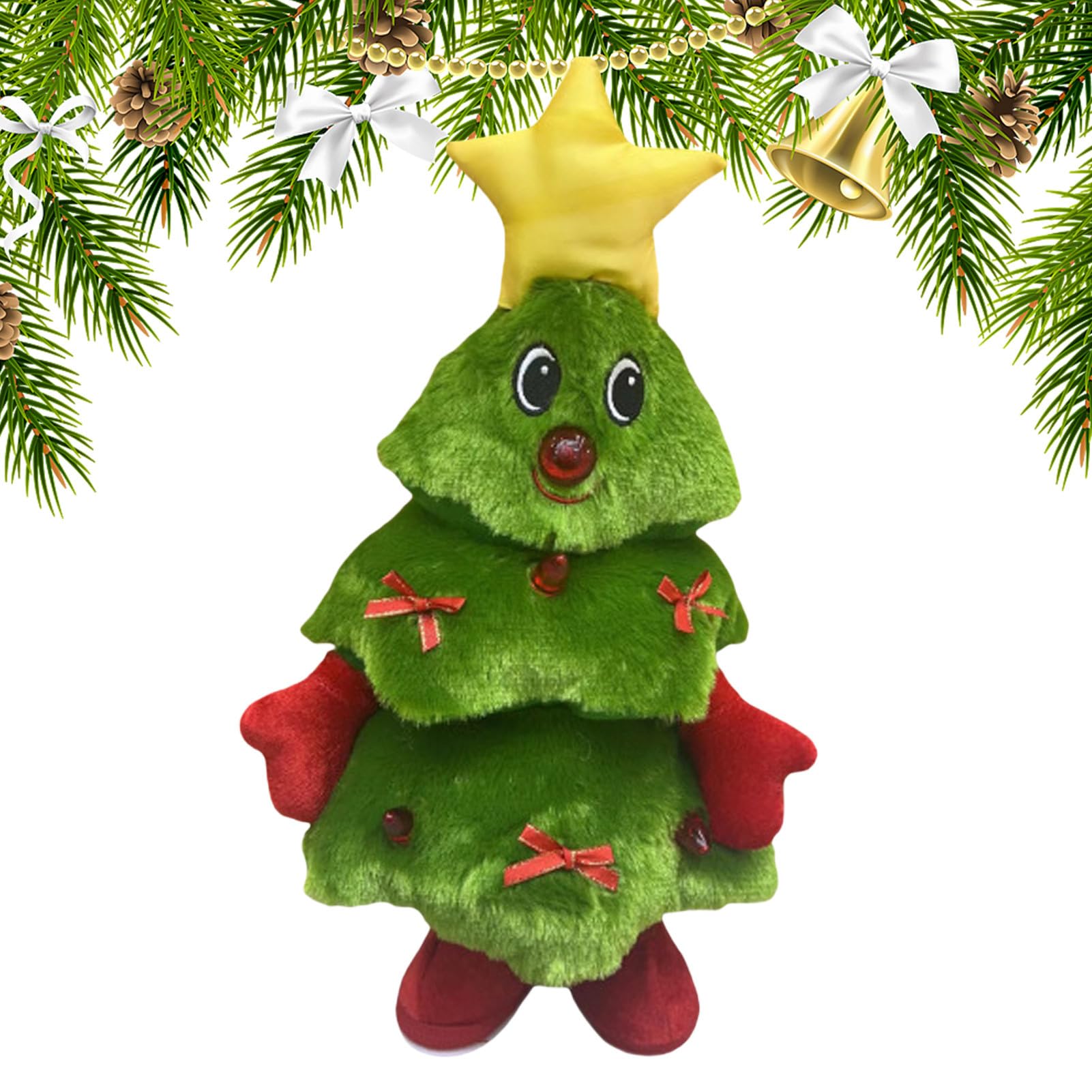 Amazon | 歌うダンシングツリーののおもちゃ、ミュージカルクリスマス