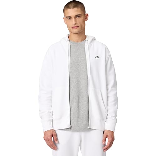 Nike Men's Club Full-Zip Fleece Hoodie