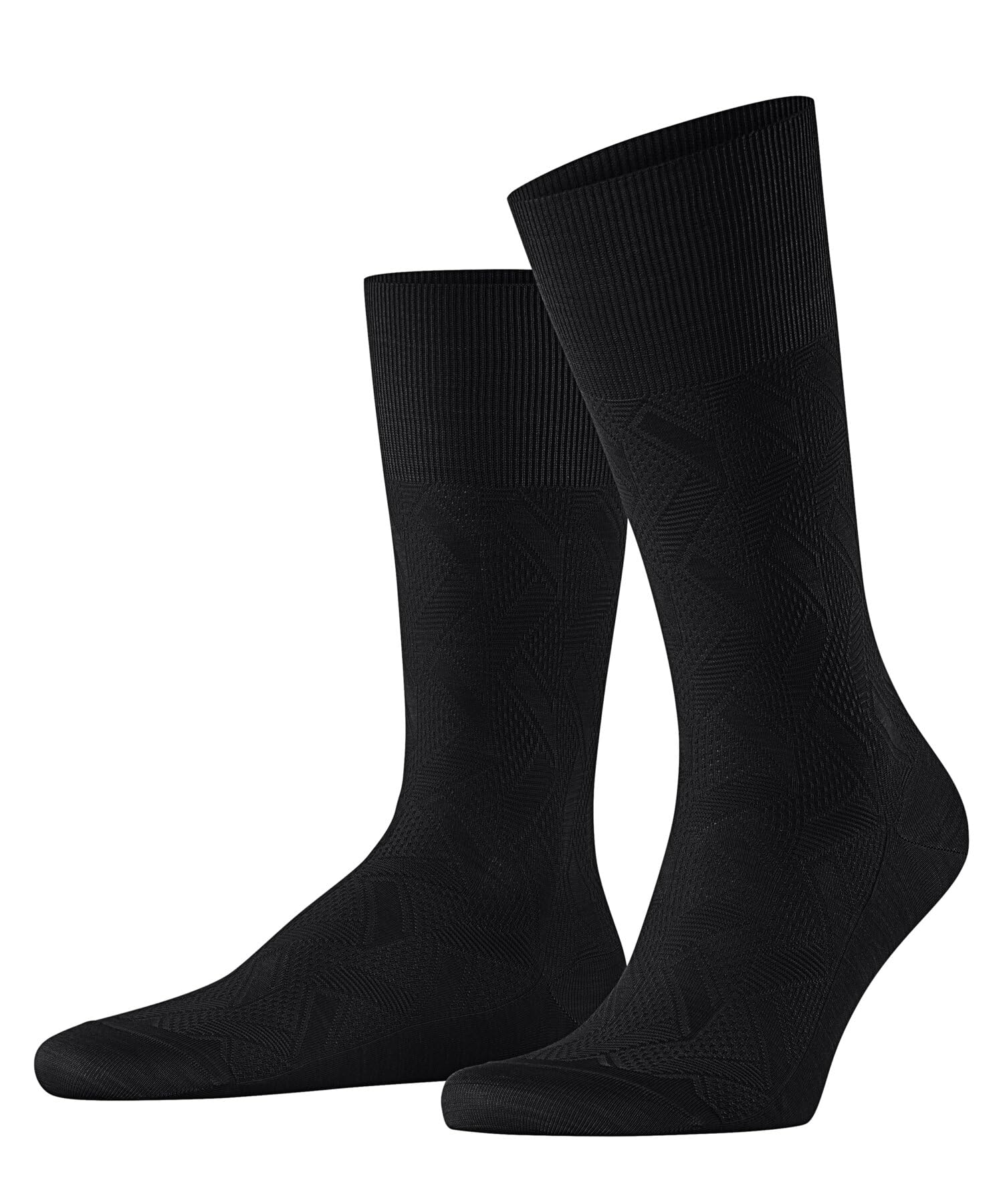 FALKE Men's ClimaWool M So Temperature-Regulating Plain 1 Pair Socks, Black 3000 Special Edition, 8.5-9.5
