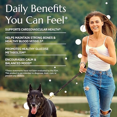 Miniatura 7 de Neurobiologix Complejo de glicinato de magnesio, TRAACS Quelato de bisglicinato de magnesio para soporte muscular, nervioso y óseo, suplemento de