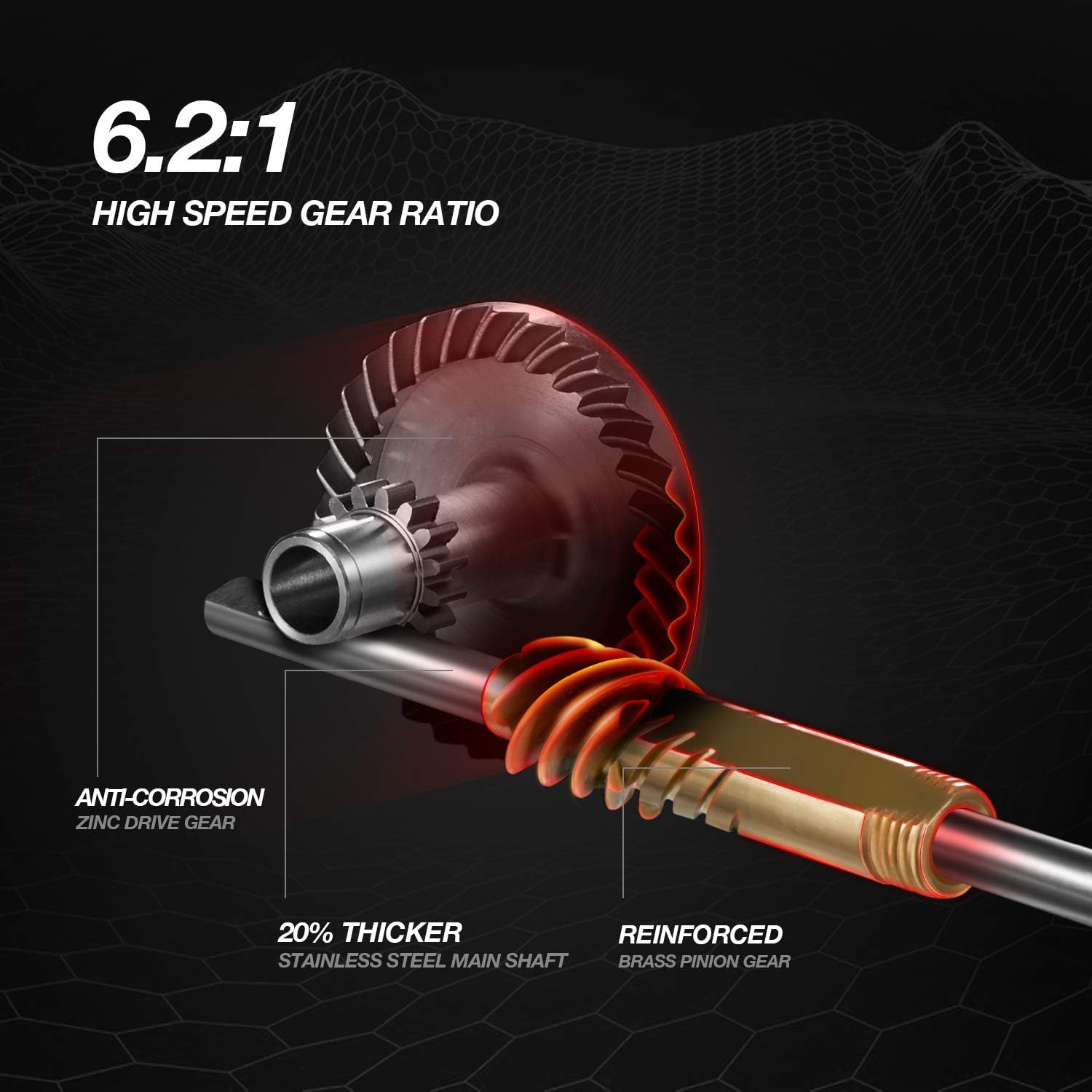 Piscifun Honor XT Spinning Reel - 5.2:1, 6.2:1 High Speed Gear Ratio Fishing Reels- 10+1 Stainless Steel Bearings - Freshwater and Saltwater Spinning Reels