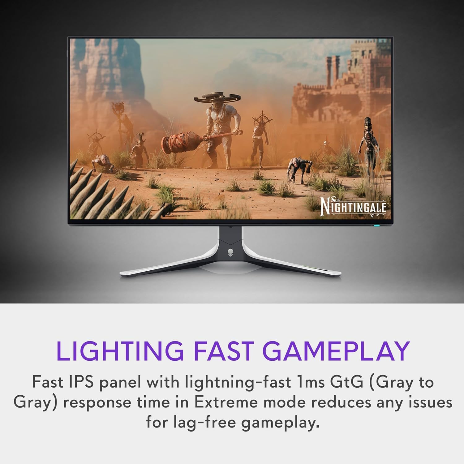 Dell Alienware 27" Gaming Monitor | 280Hz, 1ms, QHD | FreeSync Premium Pro + G-Sync | Fast IPS, VESA HDR600 | Height/Tilt/Swivel/Pivot, AlienFX RGB, Low Blue Light (QHD-280Hz)