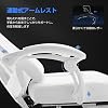 GTPLAYER Gaming Chair, Pure White, Fatigue-Resistant, PC Desk, Computer, Chair, with Ottoman, Telework, Reclining, High Back, Office Chair, Work Gaming Chair, Gaming, Footrest, High Back/Perforated