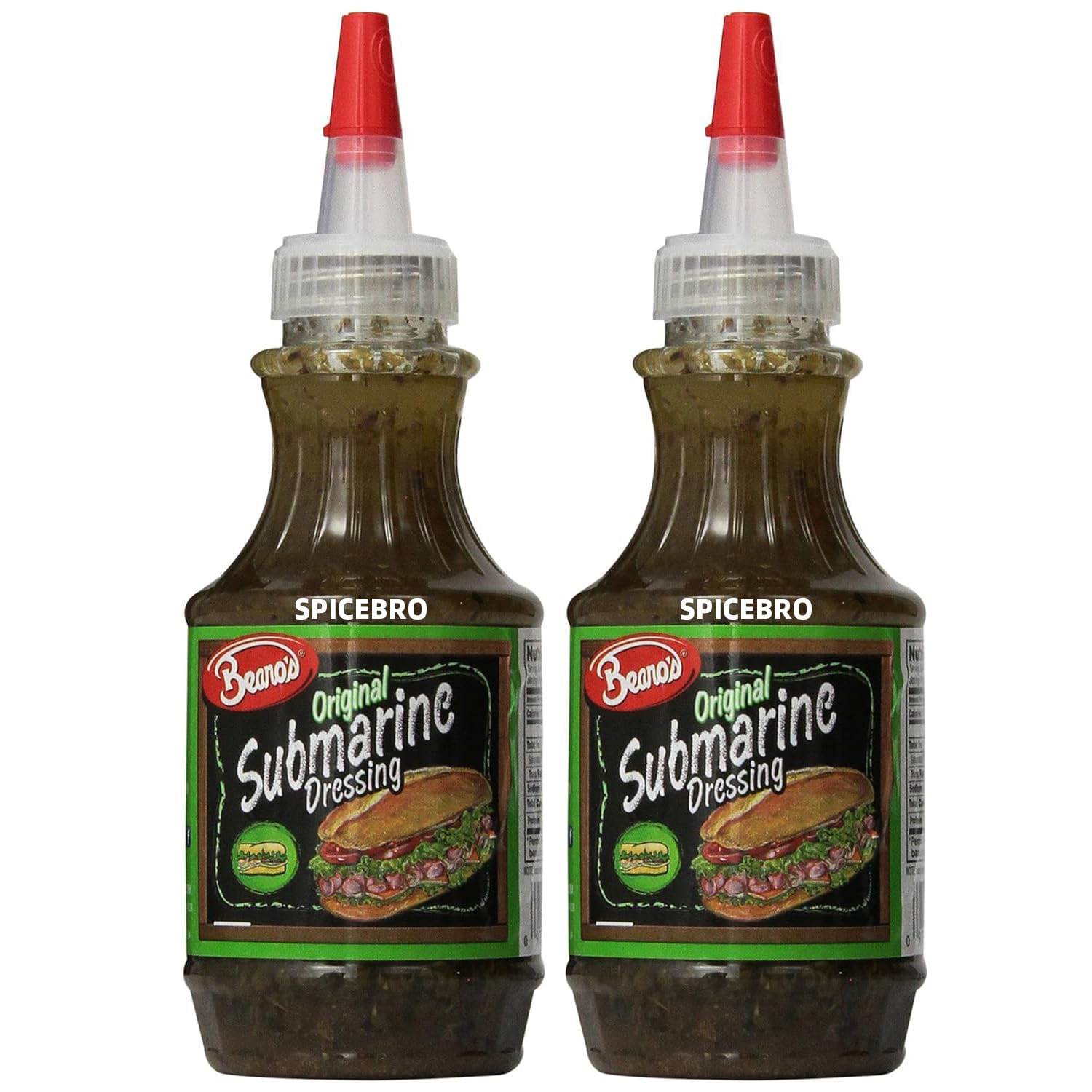 Beanos Dressing Submarine Original, 8 OZ (Pack de 2)