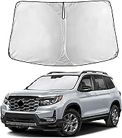 Vista 142 de EcoNour Parasol para Subaru Crosstrek 2013-2015 2016 2017, visera solar para parabrisas delantero y ventana, bloqueador de calor UV y protector