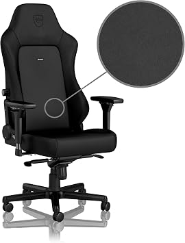 noblechairs Hero Gaming Chair   Office Chair Black Edition, PU Synthetic Leather