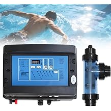 5/10/15/20/30/50G/H Salt Chlorine Generator, Swimming Pool Chlorinator, Salt Water Chlorinator System for Swimming Pool Size 10-100 Cubic Meters 5g/h