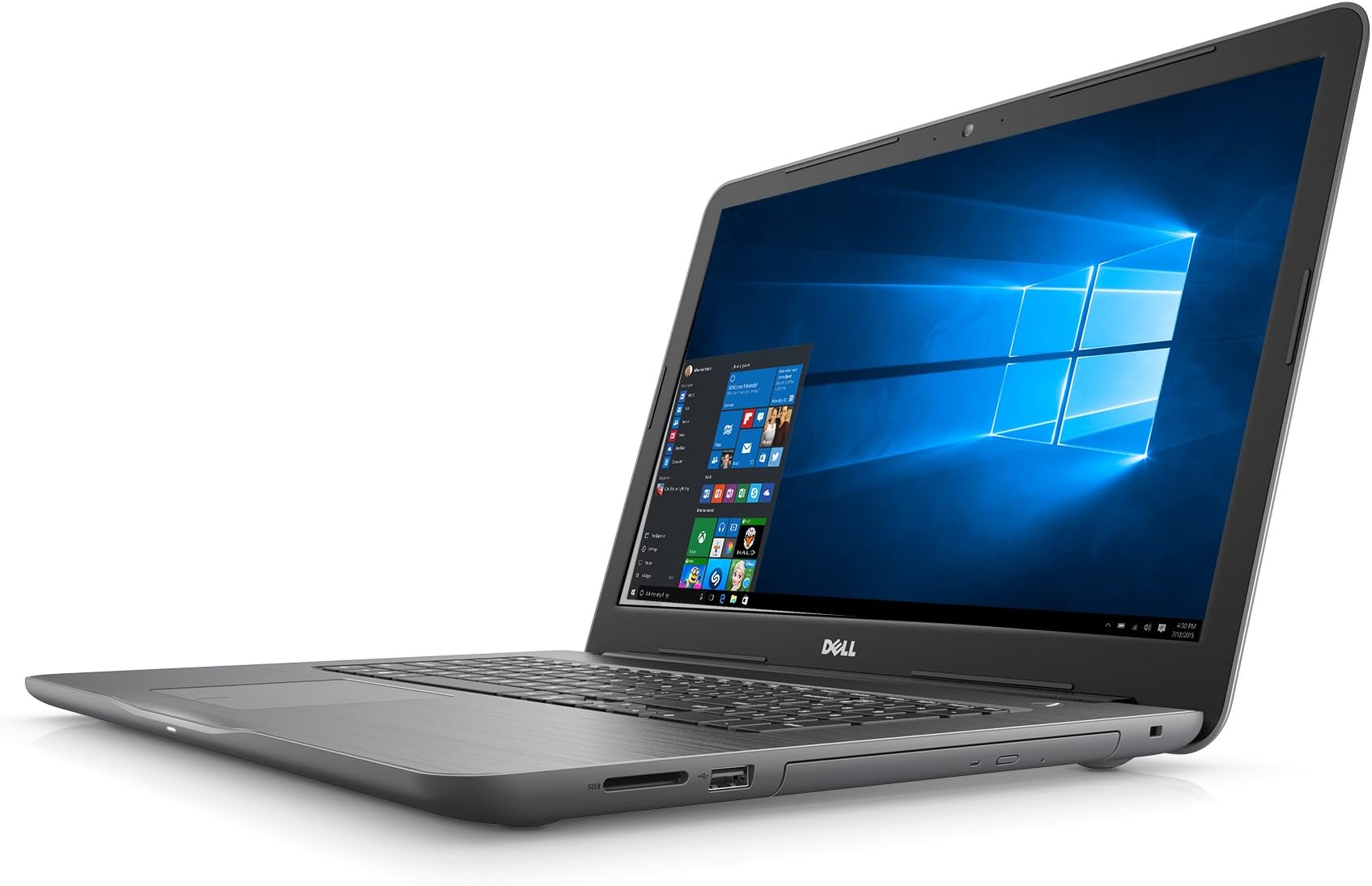 Dell Inspiron i5767-3649GRY 17.3" FHD Gaming Laptop (7th Generation Intel Core i7, 8 GB RAM, 1TB HDD, AMD Radeon R7 M445)