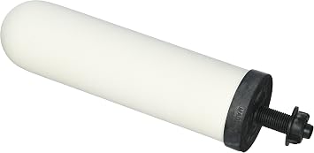British Berkefeld Doulton W9121200 7" Super Sterasyl Authentic Gravity Drinking Water Ceramic Replacement Candle Element Filter 8374 White