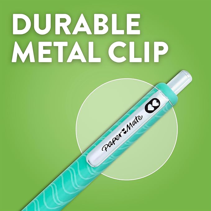 Paper Mate InkJoy Gel Bolígrafos Negro 0.7mm Paquete 6 miniatura 4