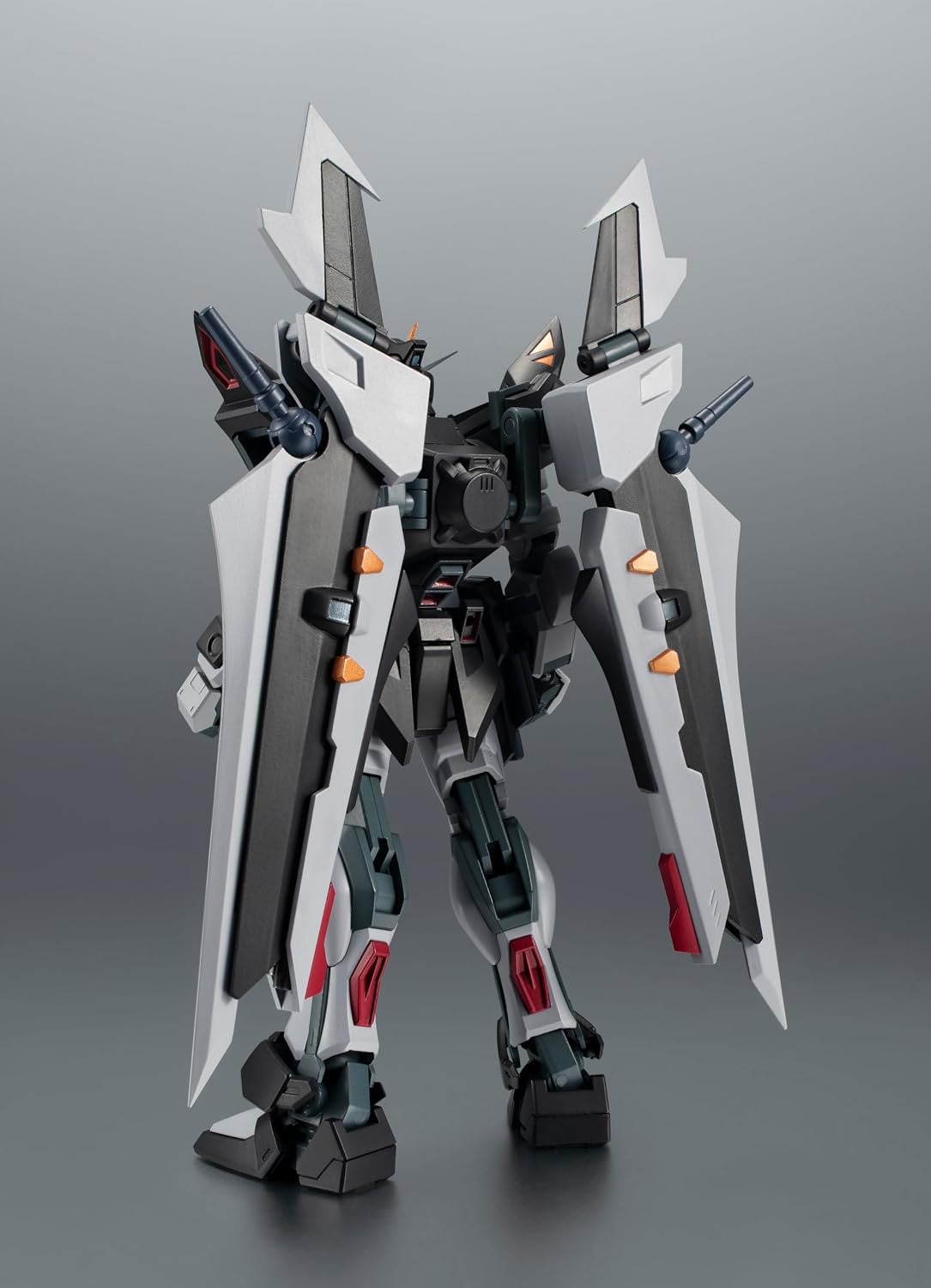 TAMASHII NATIONS - Mobile Suit Gundam Seed C.E.73 - Stargazer - GAT-X105E + AQM/E-X09S Strike Noir Gundam ver. A.N.I.M.E., Bandai Spirits The Robot Spirits Figure