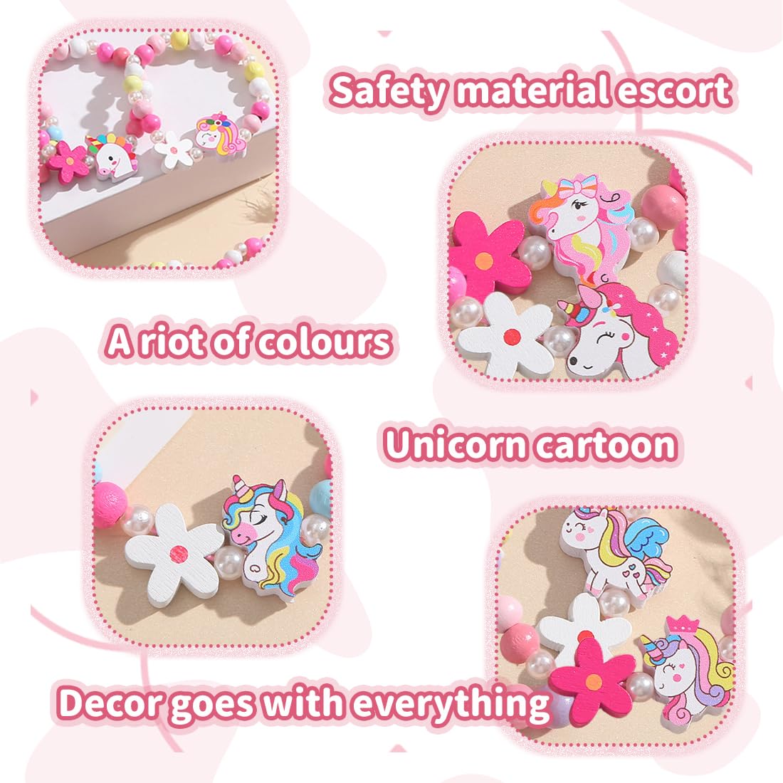 Bracelet en Silicone Montre pour Enfants Unicorn Montre-Bracelet Décorative Filles Garçons Montre Cadeau d'Anniversaire pour Enfants