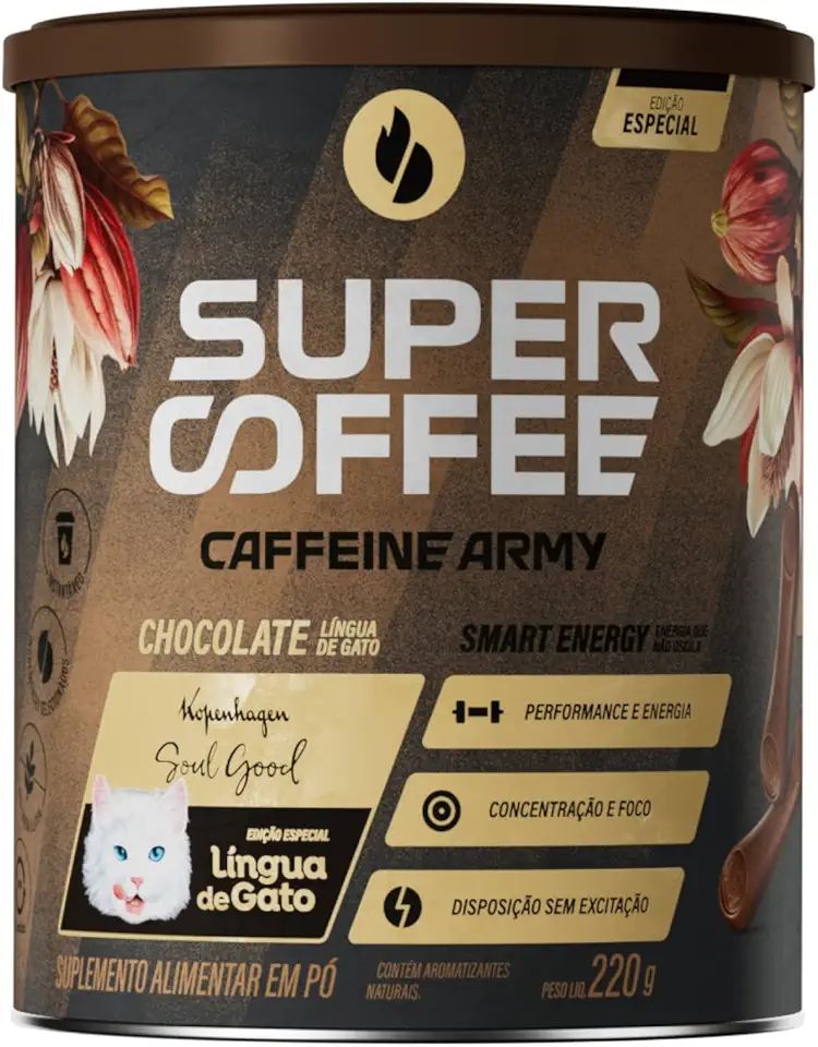 Supercoffee Lingua de Gato - Classic Size (220g) - Caffeine Army